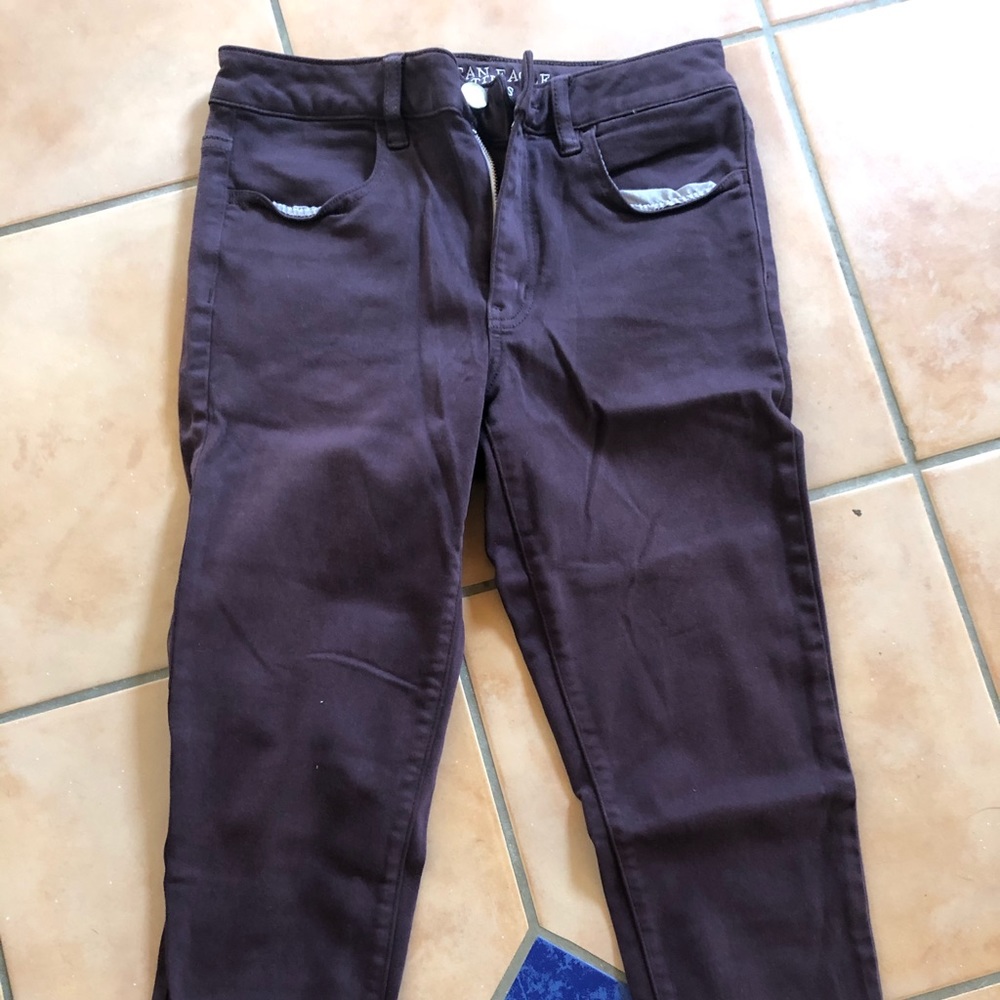 American eagle crop jegging jeans